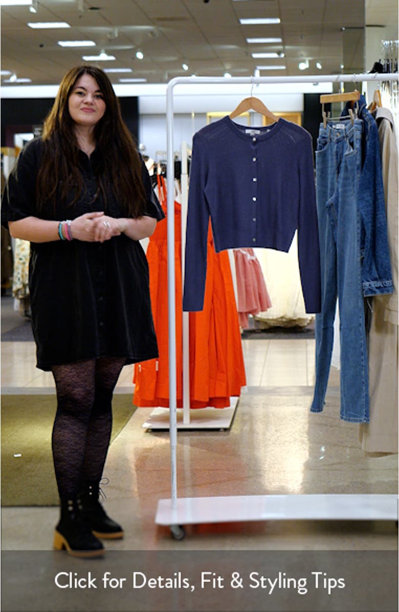 Cashmere & Silk Rib Cardigan, sales video thumbnail