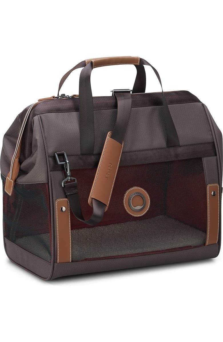 Delsey Paris Chatelet Air 2.0 Soft Sided Pet Carrier, Alternate, color, Chocolate Brown