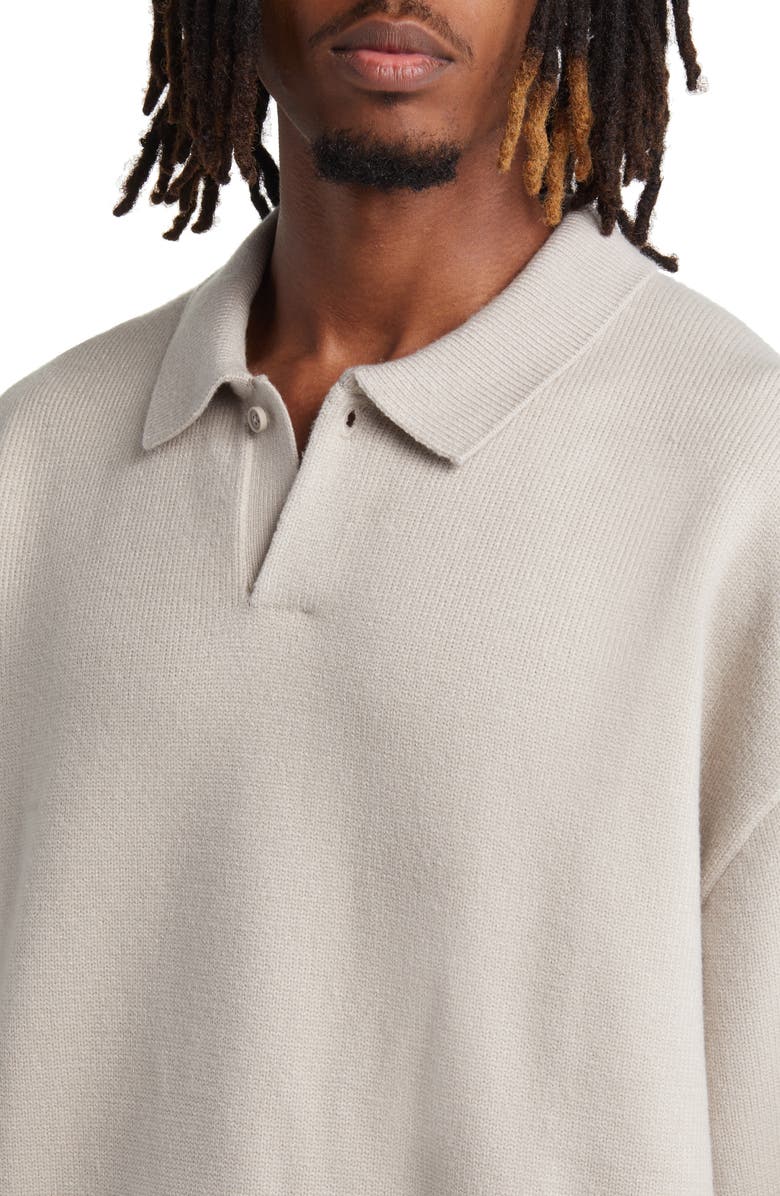 Fear of God Essentials Polo Sweater, Alternate, color, 