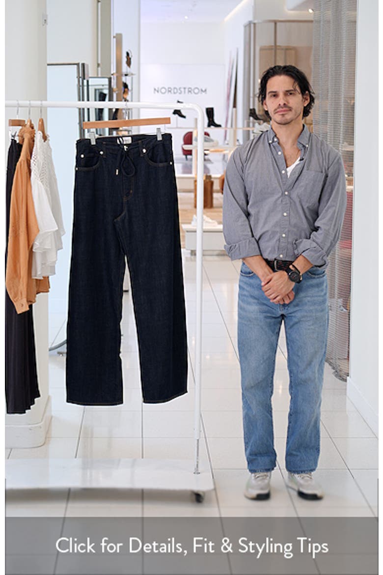 The Off Duty Drawstring Bow Jeans video