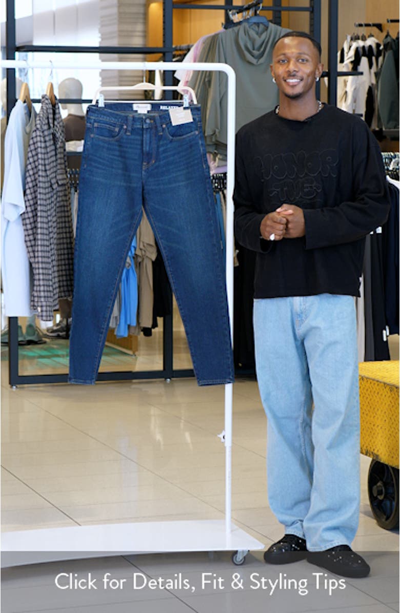 Relaxed Taper Jeans, sales video thumbnail