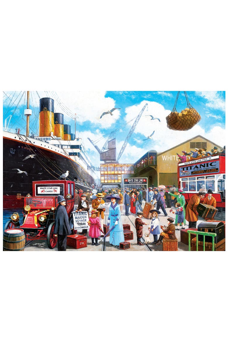 Now Boarding 1000 Piece Jigsaw Puzzle, Alternate, color, Multicolor