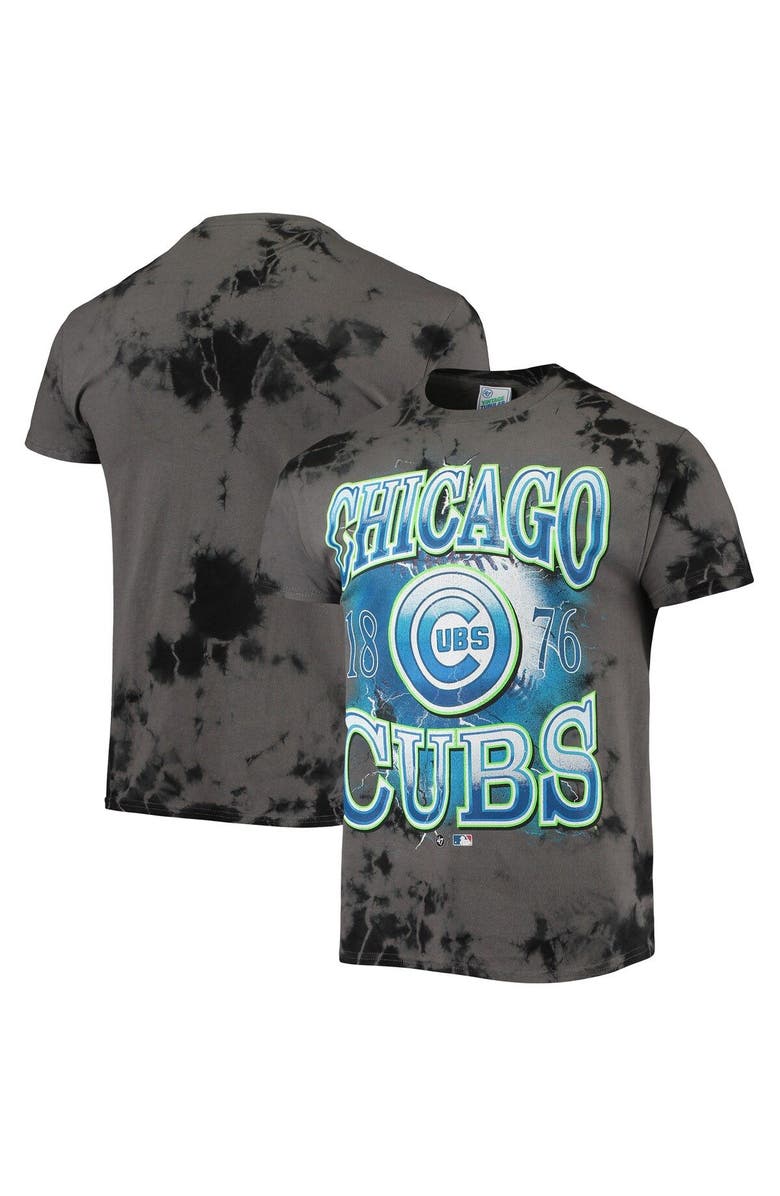 '47 Men's '47 Charcoal Chicago Cubs Wonder Boy Vintage Tubular T-Shirt, Main, color,