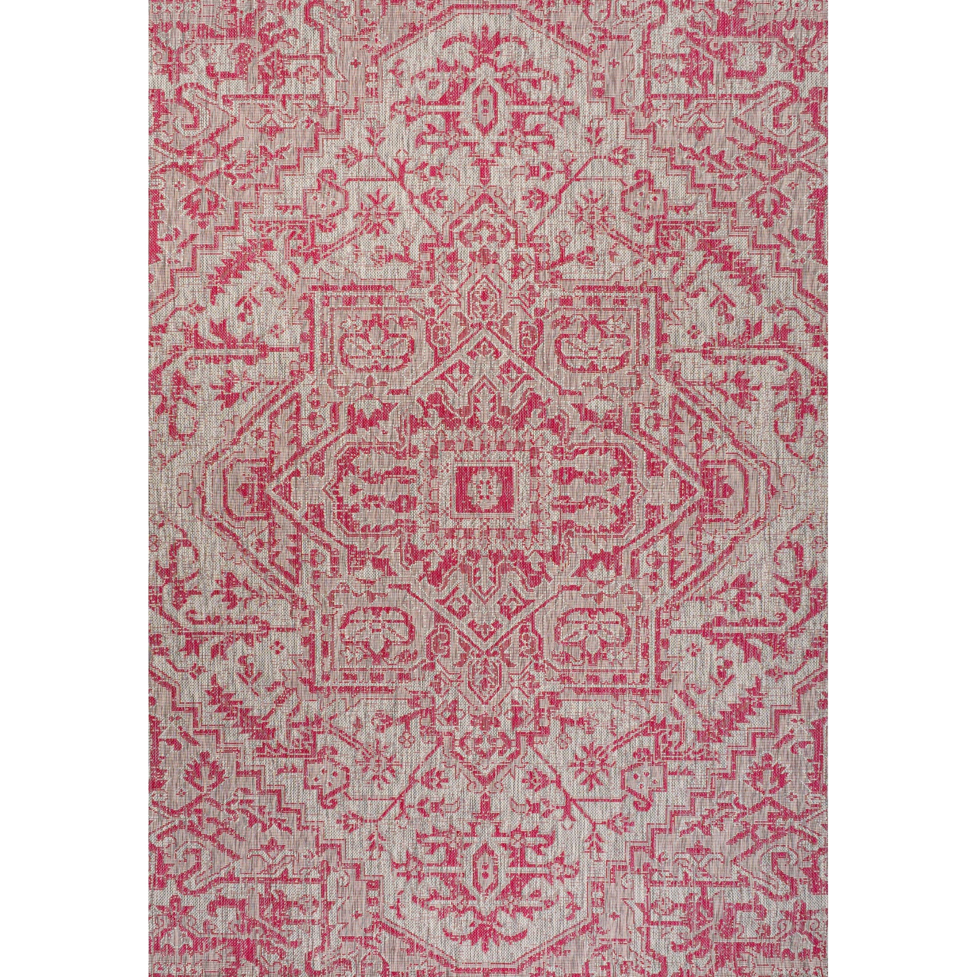 Light Gray/Fuchsia