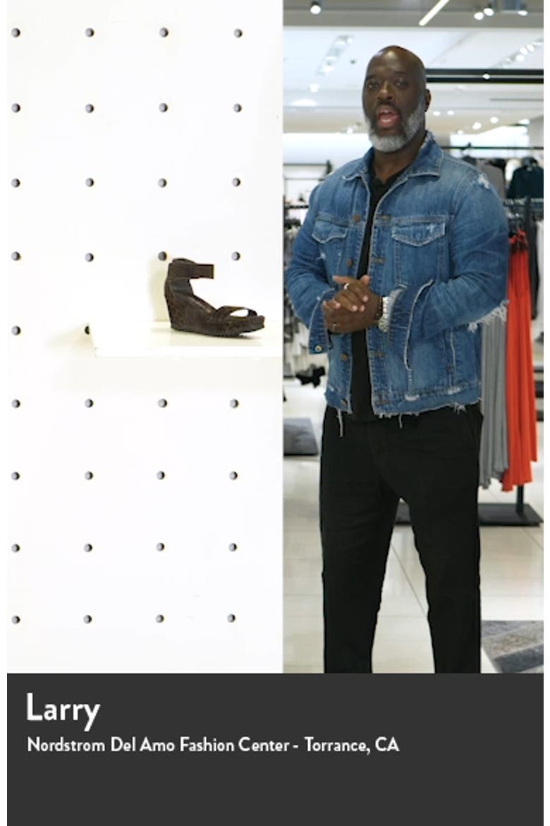 Pedro García Fidelia Wedge Sandal video