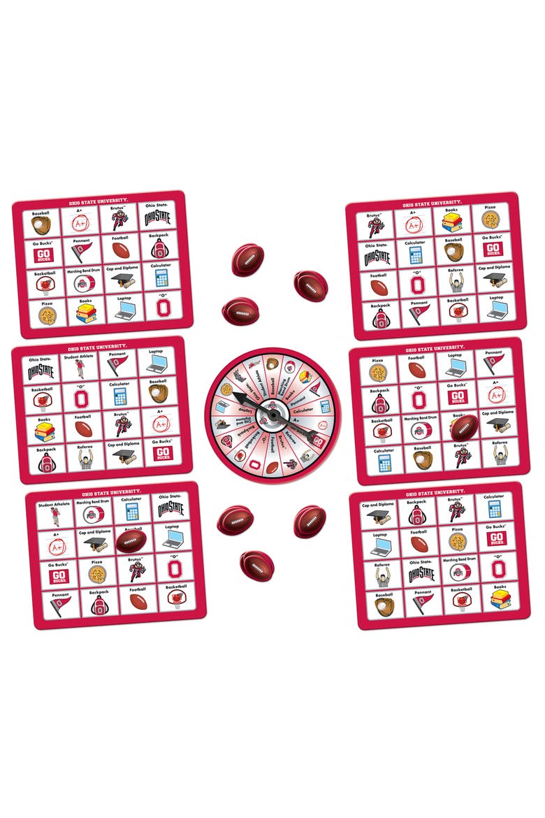 Ohio State Buckeyes NCAA Bingo Game, Alternate, color, Multicolor