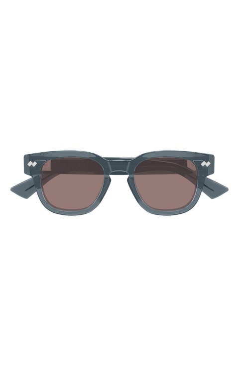 48mm Small Round Sunglasses