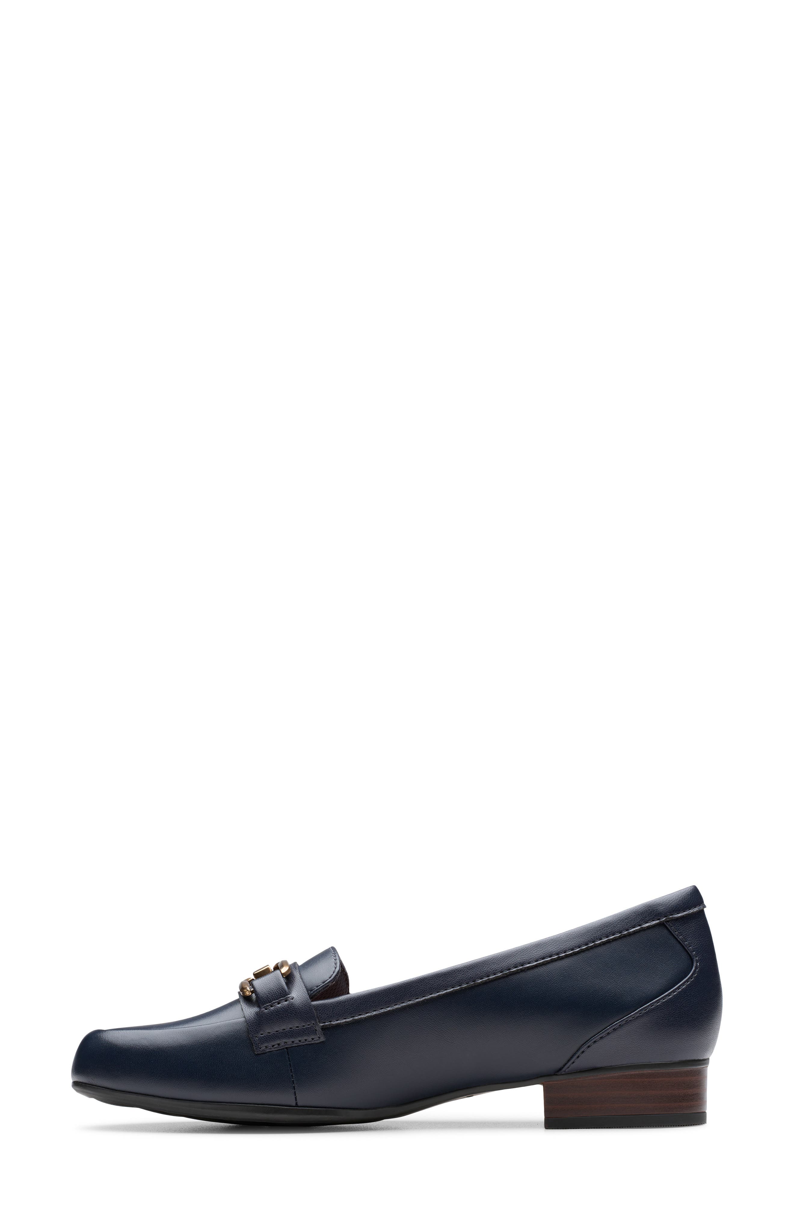 Juliet Echo Leather Loafer, Alternate, color, NAVY LEATHER