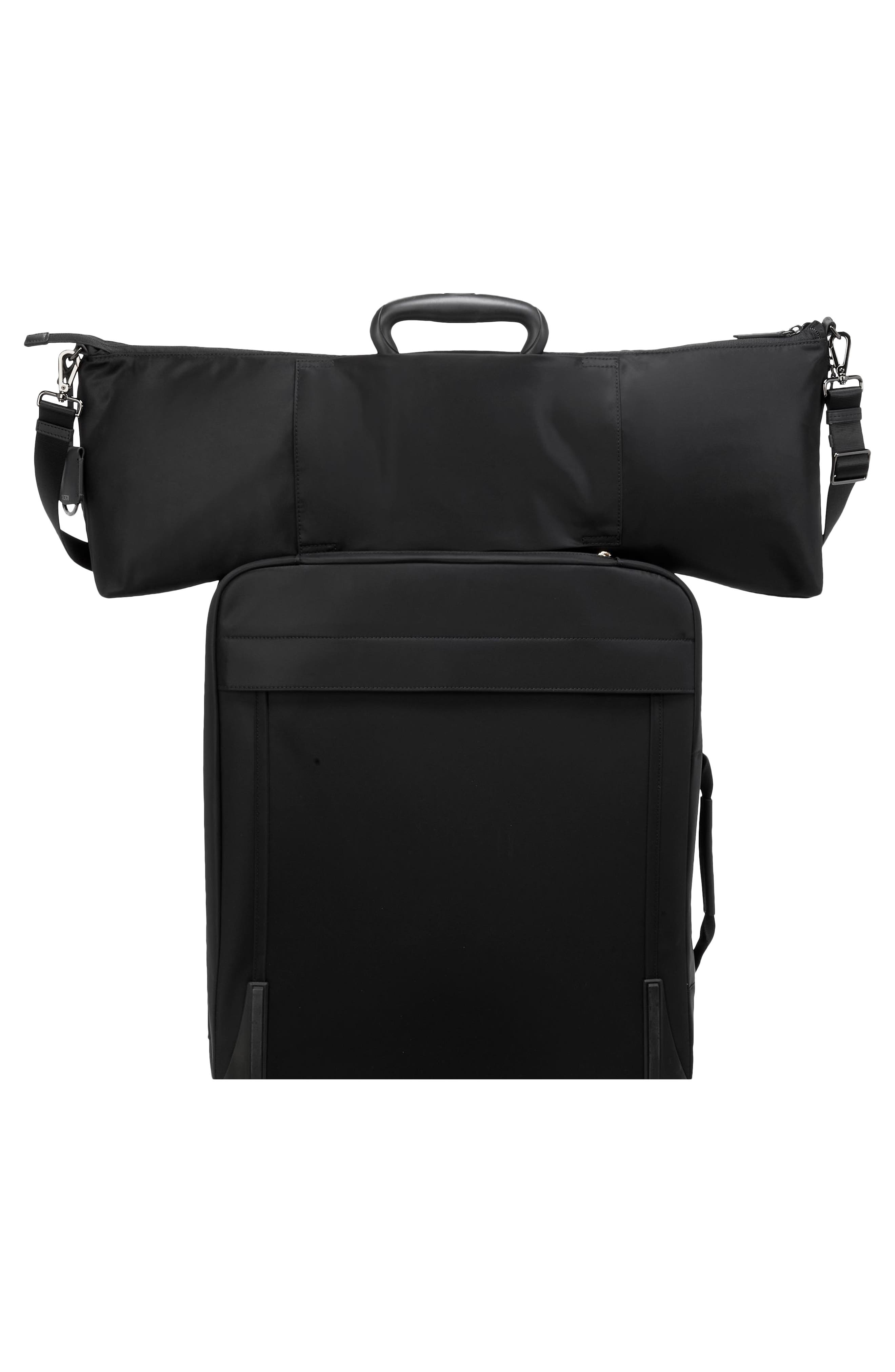 Merida Yoga Sling Tote, Alternate, color, BLACK/ GUNMETAL