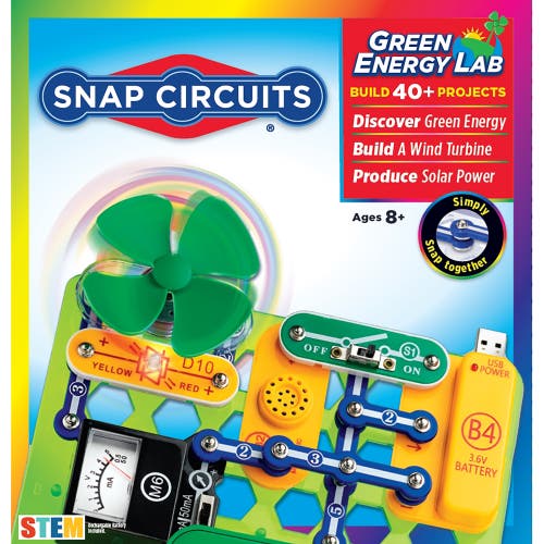 Snap Circuits Green Energy Laby STEM Kit in Multicolored  product