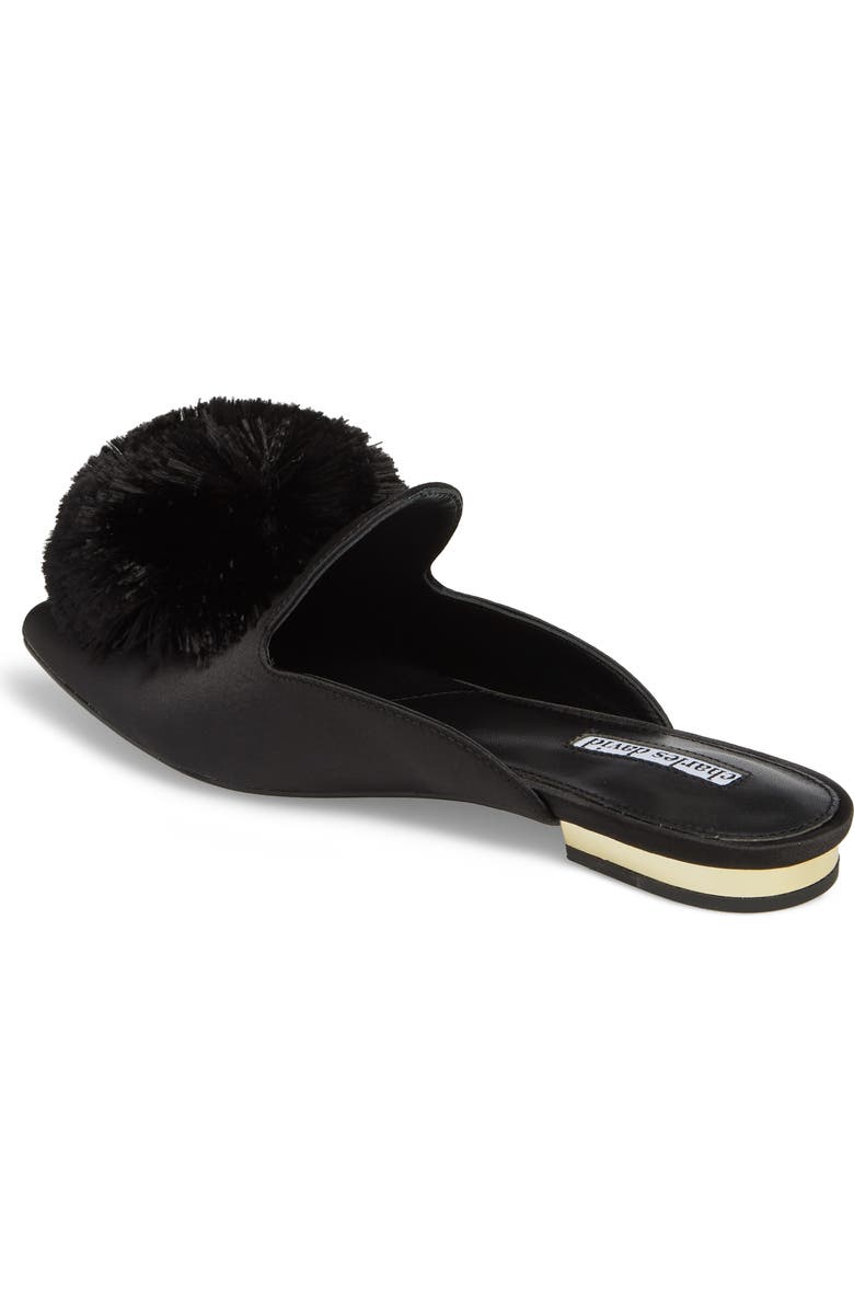 Charles David Wella Pompom Loafer Mule, Alternate, color,
