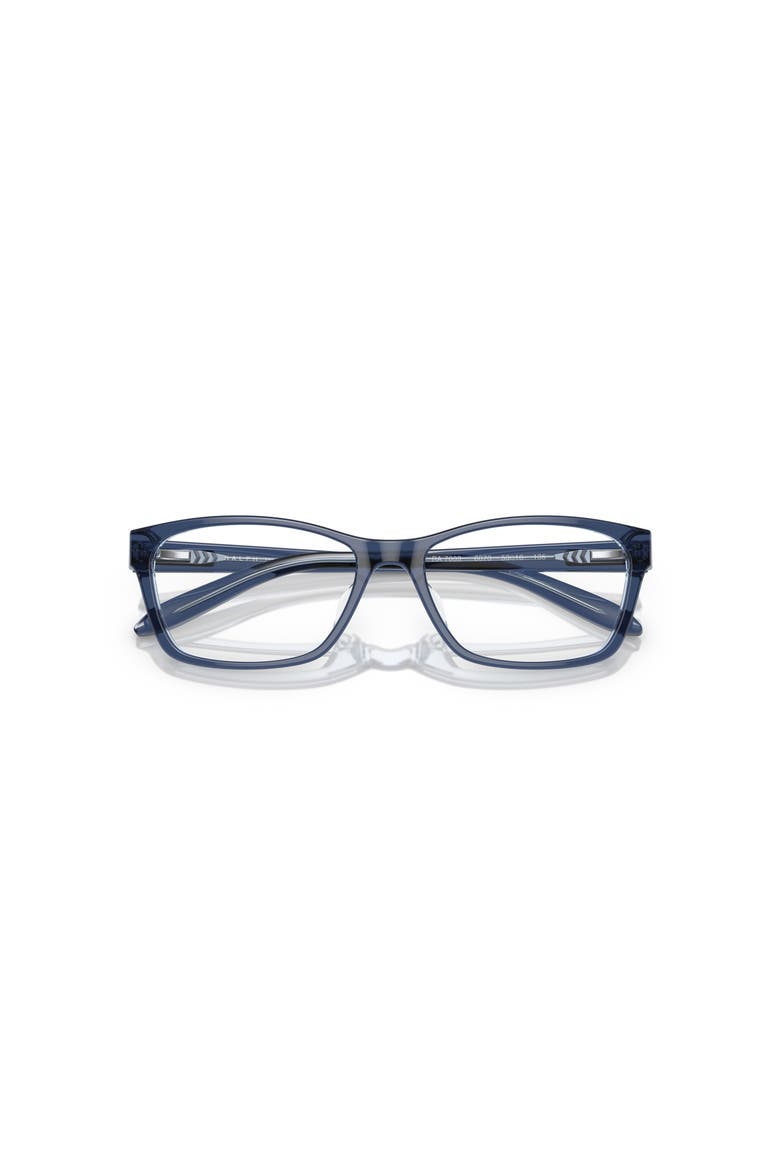53mm Square optical glasses, Alternate, color, Blue