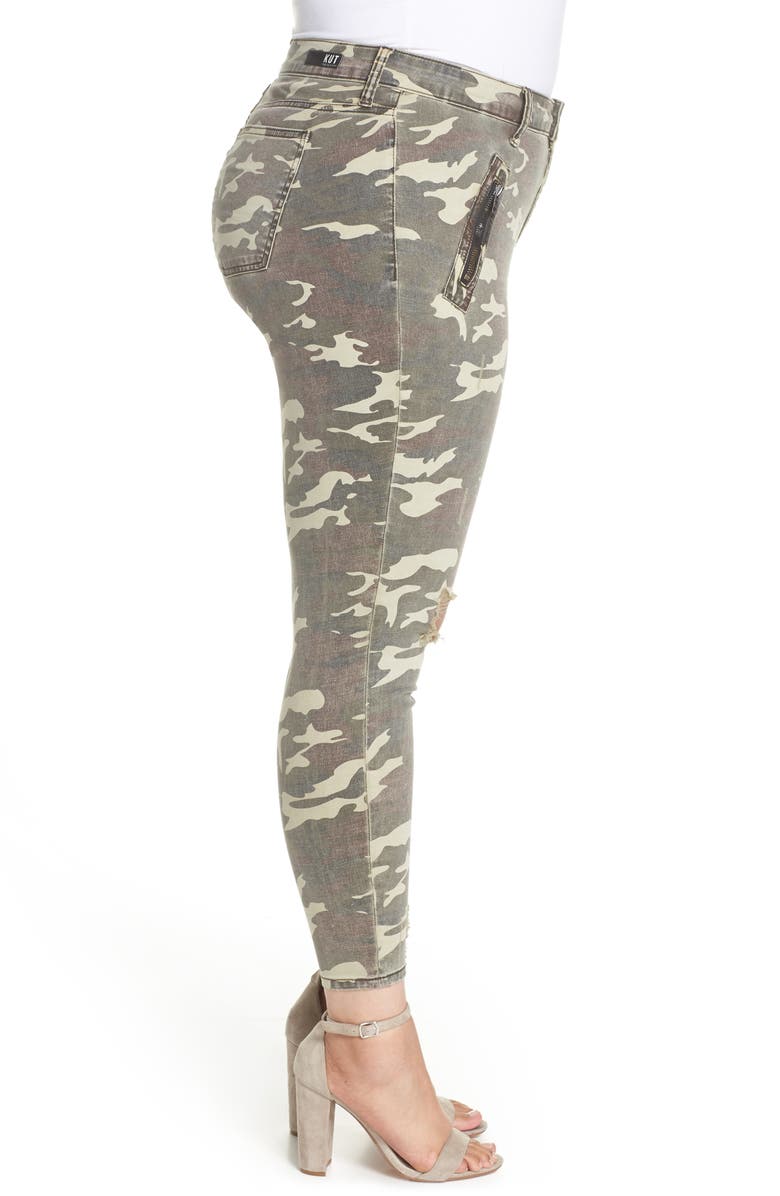 KUT from the Kloth Connie High Waist Ankle Skinny Jeans, Alternate, color,