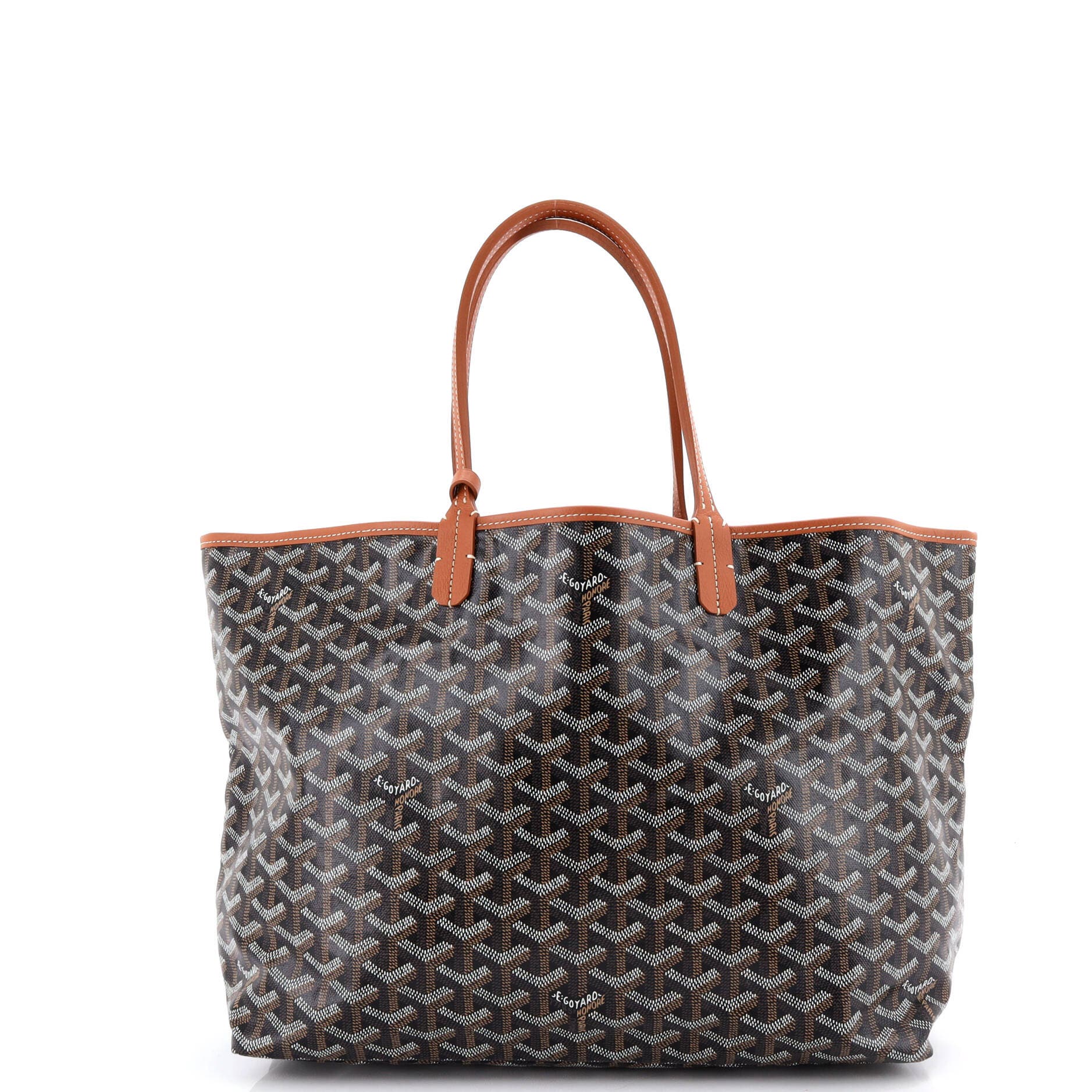 Pre-Owned Goyard Saint Louis Tote Coated Canvas PM, Alternate, color, 