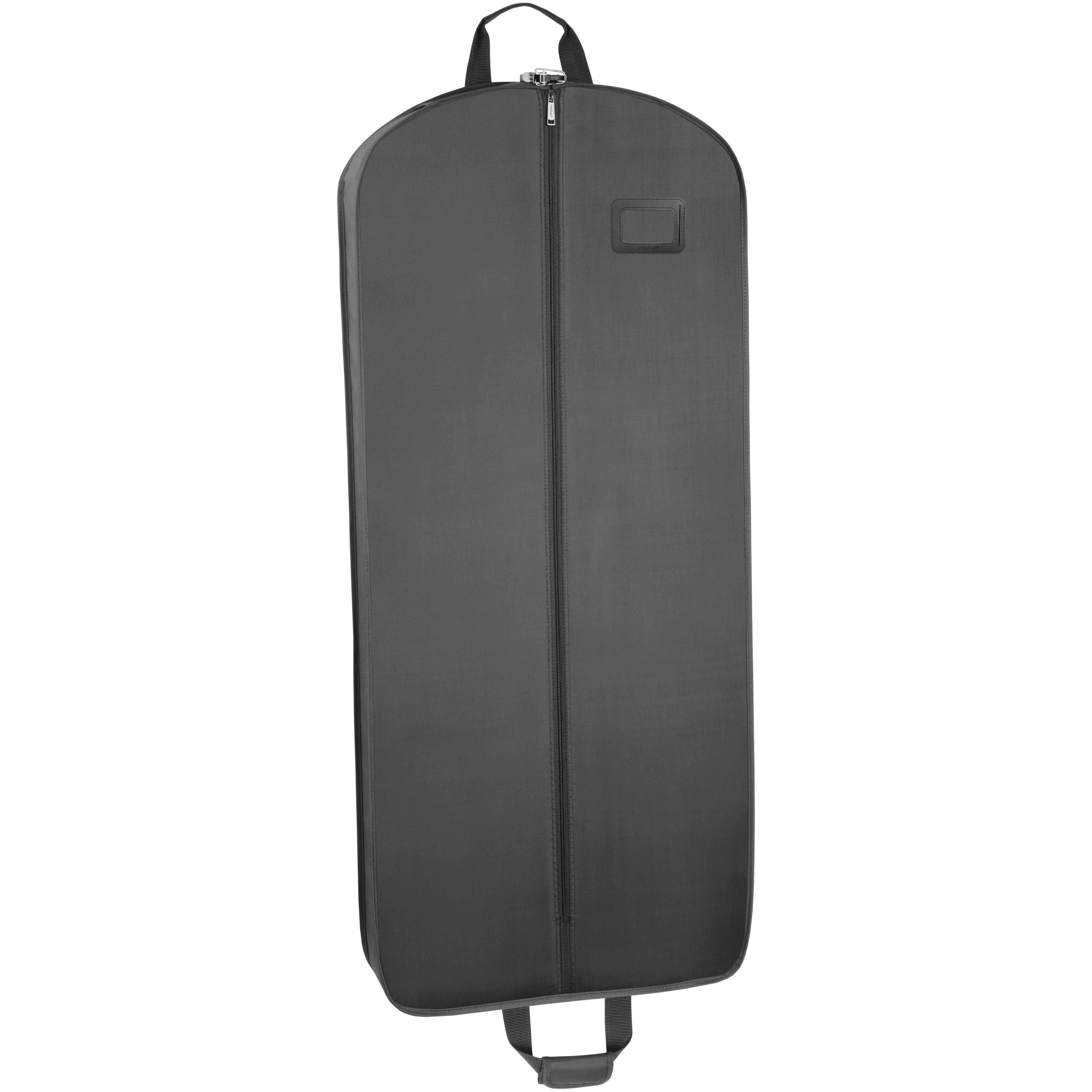 Wallybags Premium 52 Inch Travel Garment Bag with Pockets, Alternate, color, Black