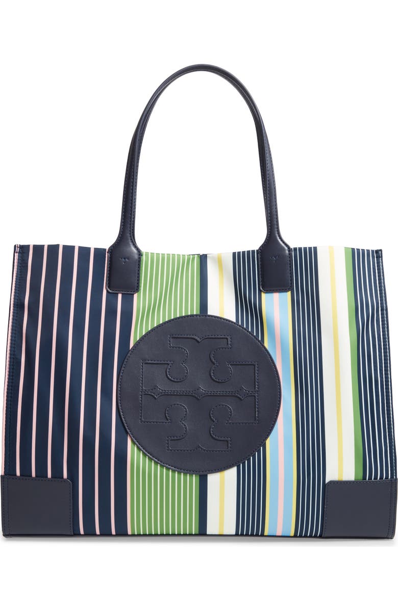 Tory Burch Ella Floral Print Tote, Main, color,