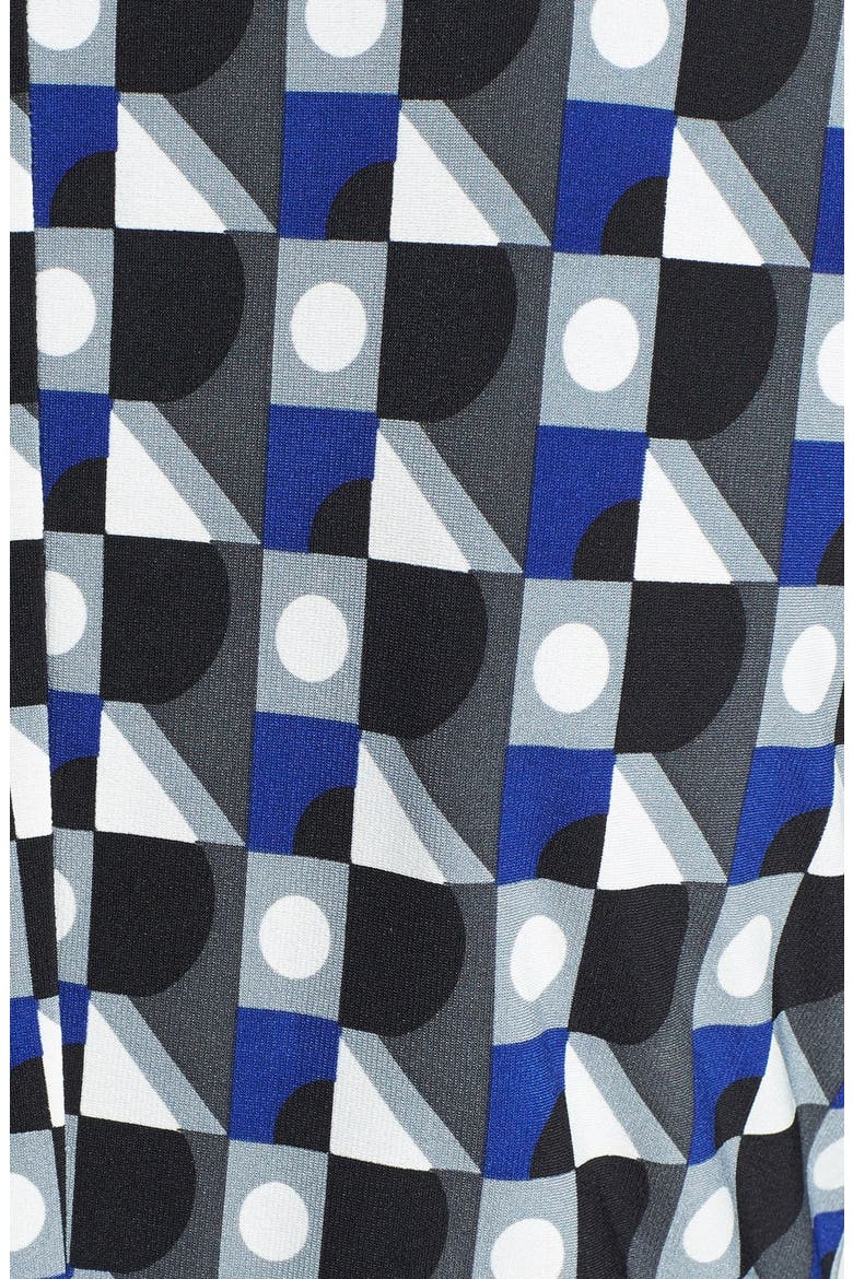 Matte Jersey Shirtdress, Alternate, color, STARLET MULTI COMBO