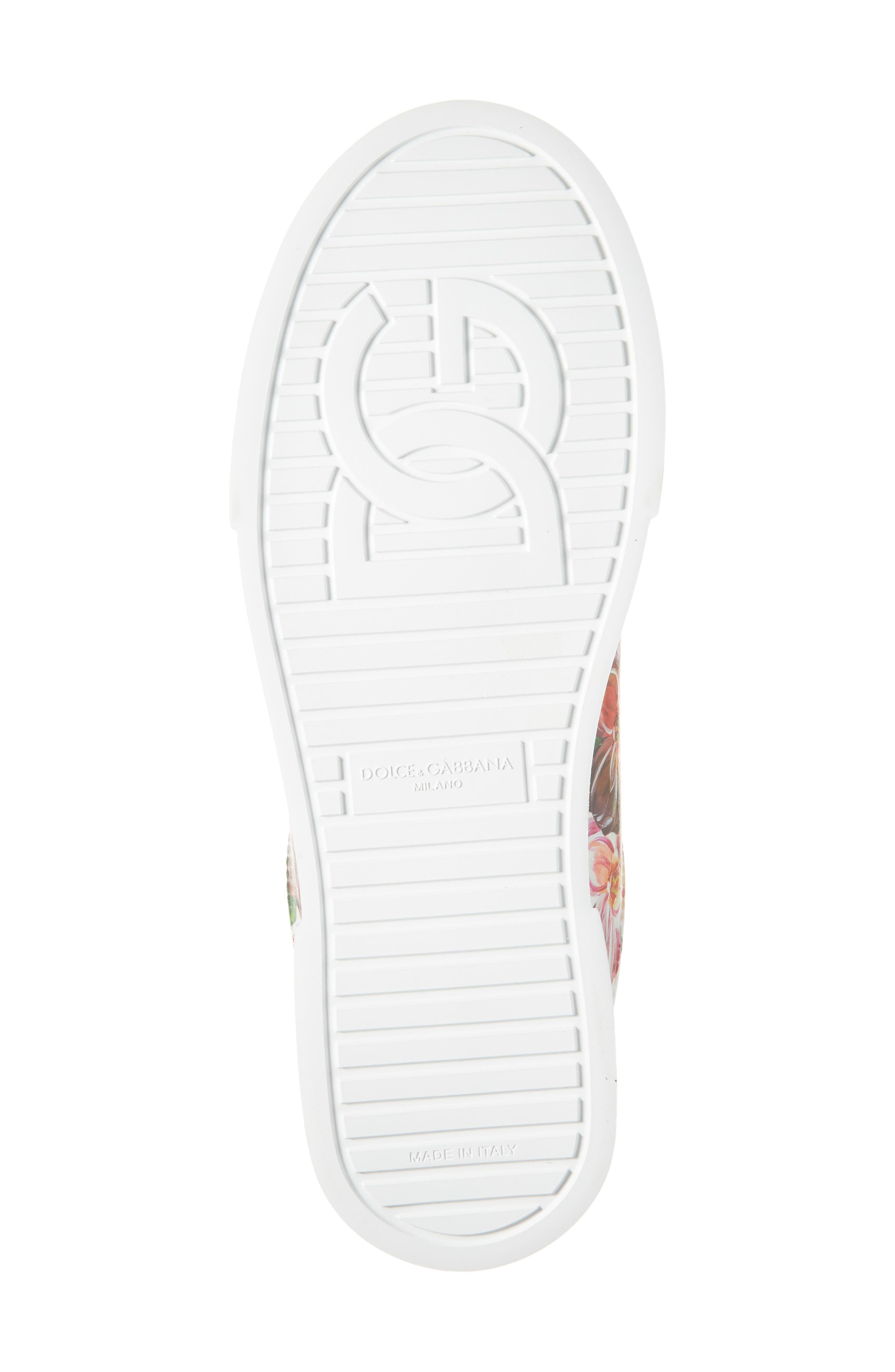 Dolce&Gabbana Portofino Lace-Up Sneaker, Alternate, color, Ha5pd Fondo Bianco