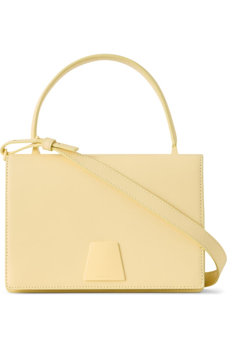 Akris Alice Leather Top Handle Bag, Main, color, Flash