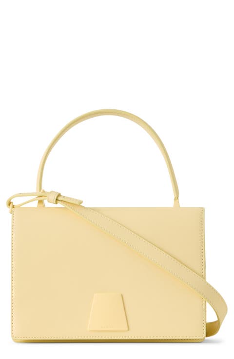 Alice Leather Top Handle Bag