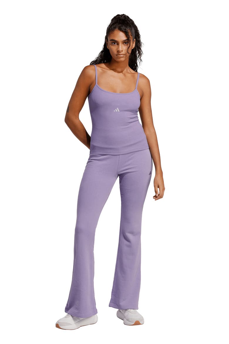 Seasonal Essentials Rib Tank, Alternate, color, MAGIC LILAC/