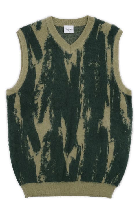 Cimarron Wool Blend Knit Vest