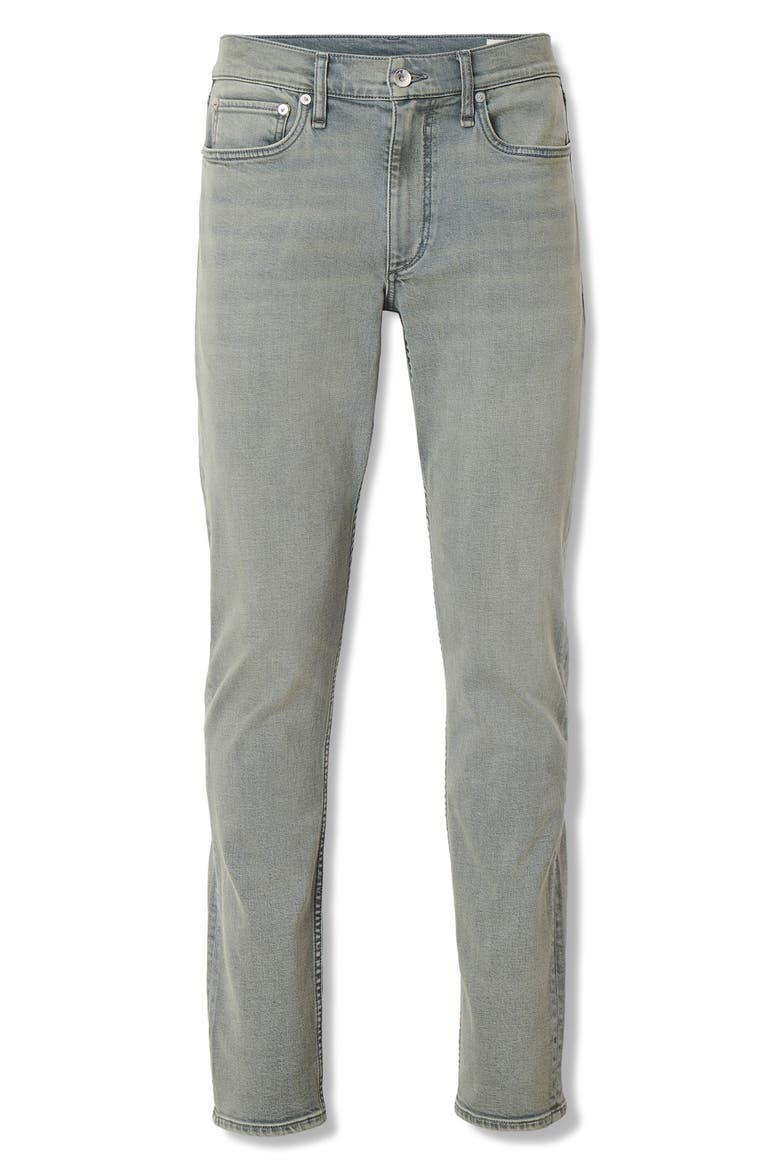 Fit 2 Authentic Stretch Infuse Slim Fit Jeans, Alternate, color, EDGEWATER