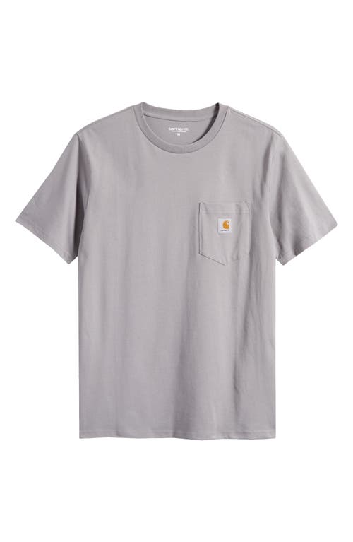 Carhartt Work In Progress Logo Pocket T-shirt In Multi