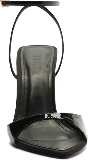 Elodie Ankle Strap Pointed Toe Wedge Sandal