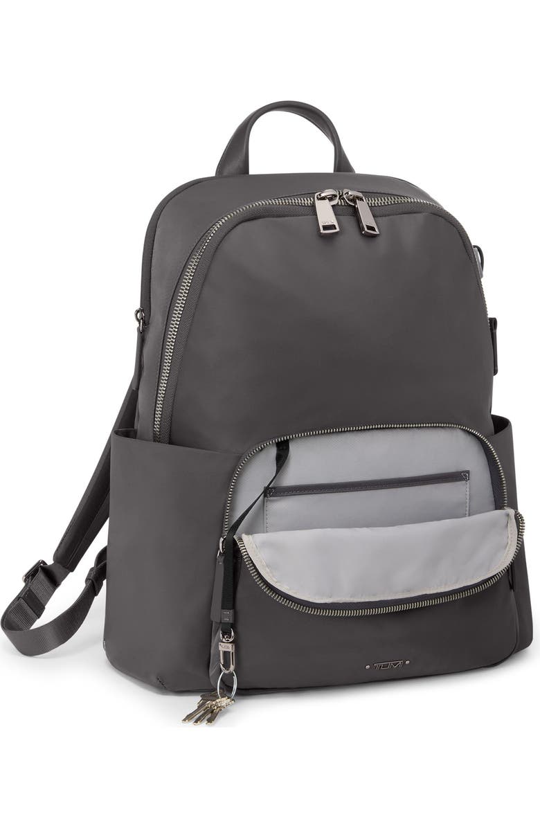 TUMI Rosie Nylon Backpack, Alternate, color, Iron