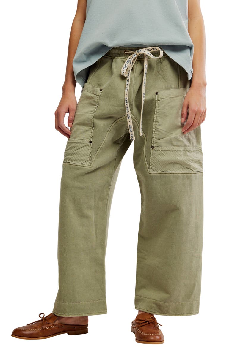 Free People Jet Set Knit Wide Leg Pants, Main, color, 