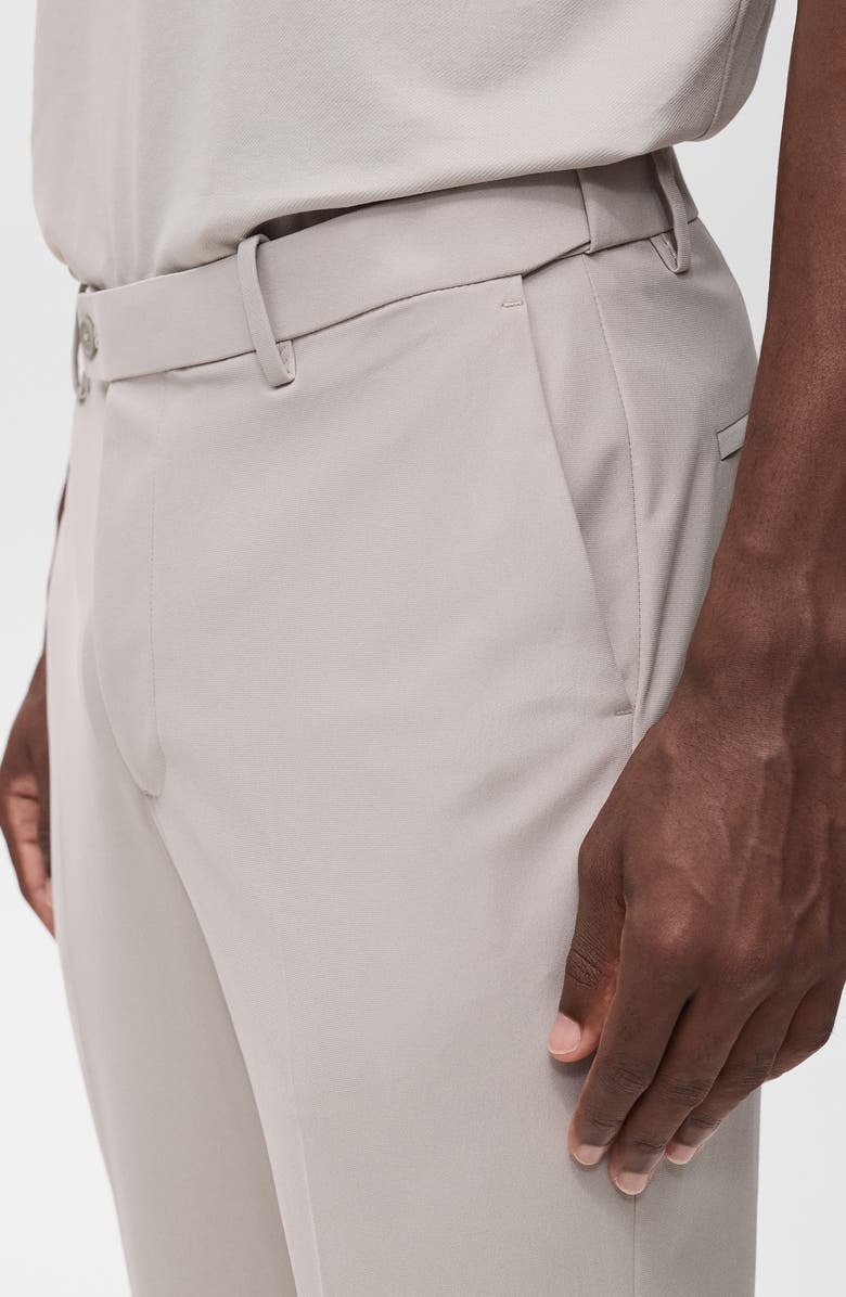 MANGO Zurich Thermolite<sup>®</sup> Slim Fit Suit Pants, Alternate, color, Beige