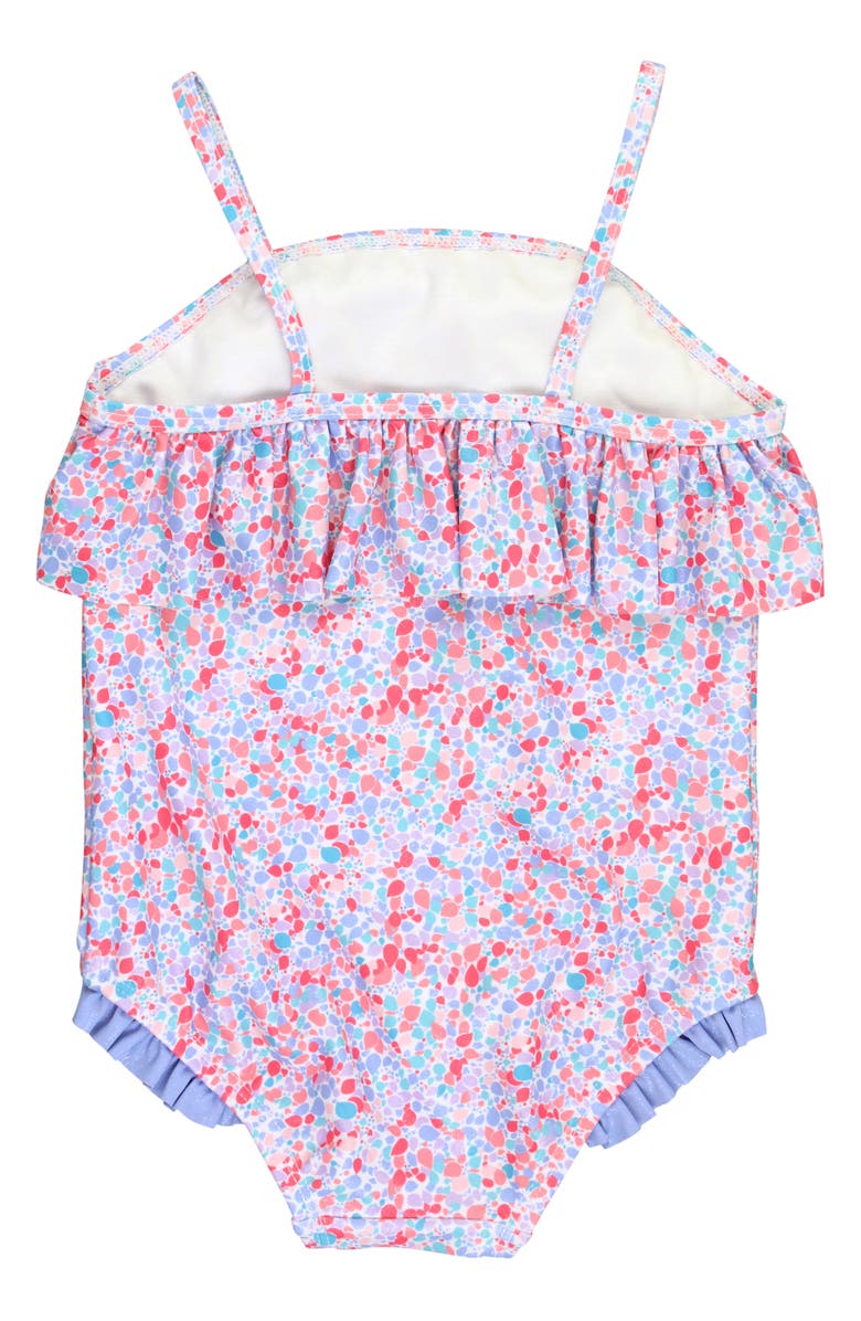 RuffleButts Kids' Sparkle Shimmer One-Piece Swimsuit, Alternate, color,