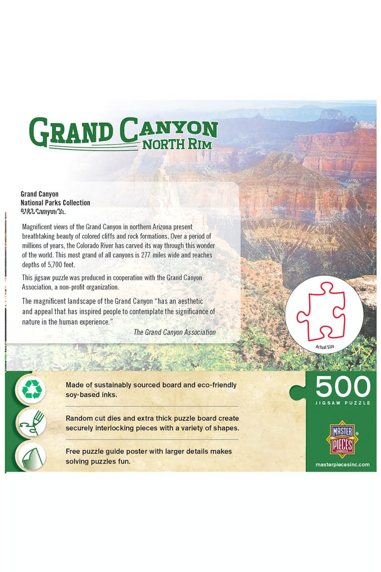 Grand Canyon North Rim 550pc Puzzle, Alternate, color, Multicolor