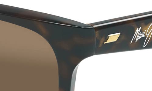 MAUI JIM MAUI JIM KIKONIA XL 56MM POLARIZEDPLUS2® RECTANGULAR SUNGLASSES 