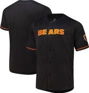FANATICS Men's Fanatics  Black Chicago Bears Pop Full-Button Jersey