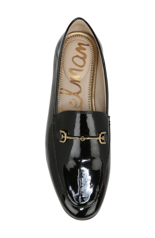 Shop Sam Edelman Loraine Bit Loafer In Black/black