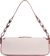 JURGI MANO Canvas and Leather Shoulder Bag
