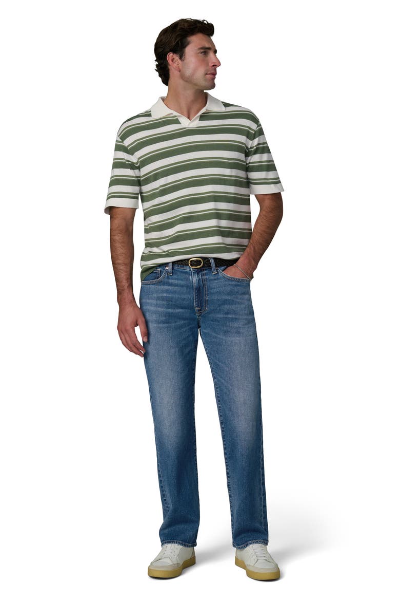 The Classic Straight Leg Jeans, Alternate, color, RIVIERA