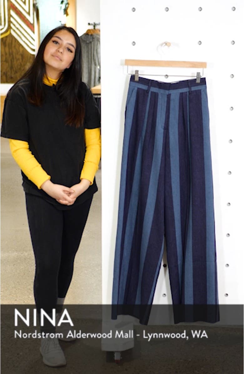 Stripe Denim Pants, sales video thumbnail