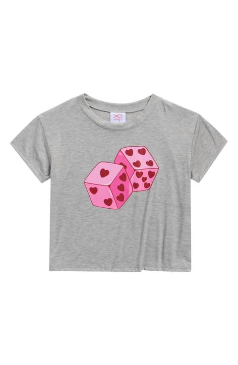 Kids' V-Day Dice Graphic T-Shirt (Big Kid)