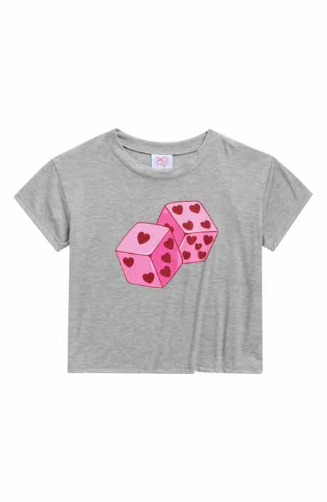 LUX Tees Kids' V-Day Dice Graphic T-Shirt