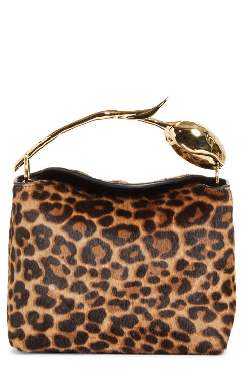 Mini Bloom Genuine Calf Hair Bag