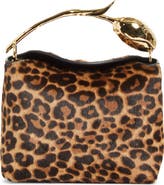 Erdem Mini Bloom Genuine Calf Hair Bag