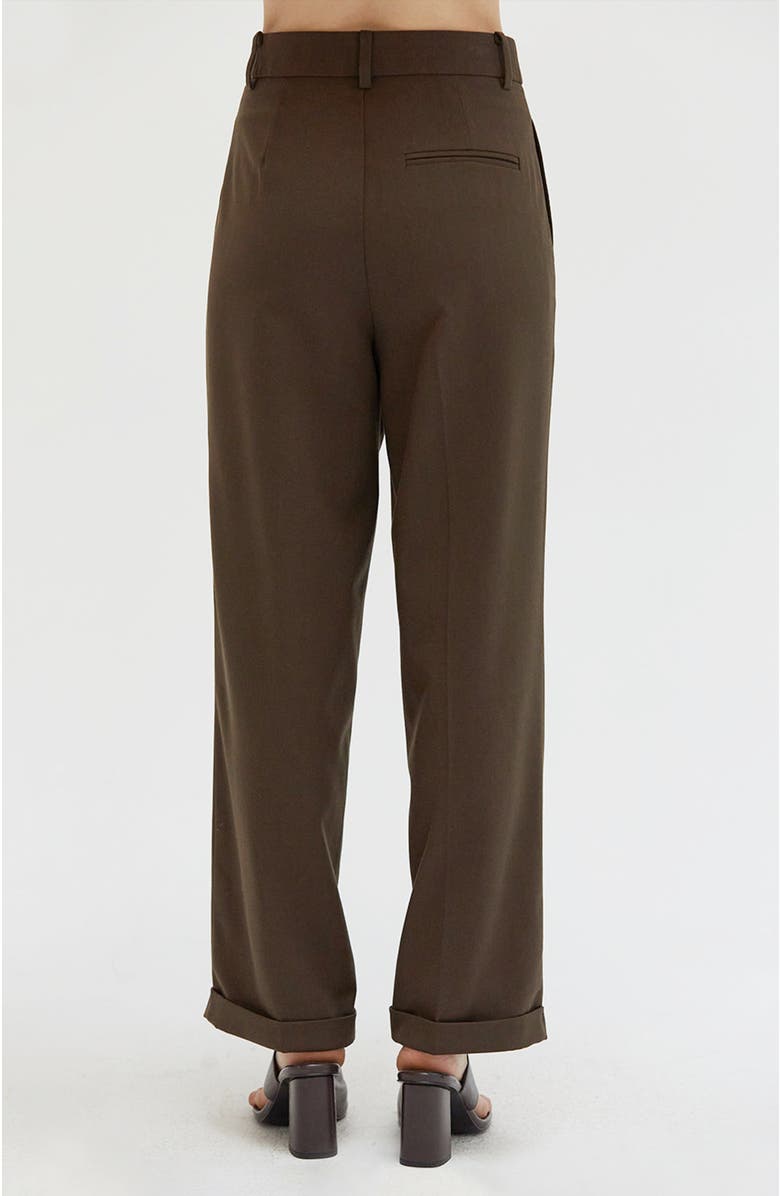 CRESCENT Wool Blend Cuffed Trousers, Alternate, color,