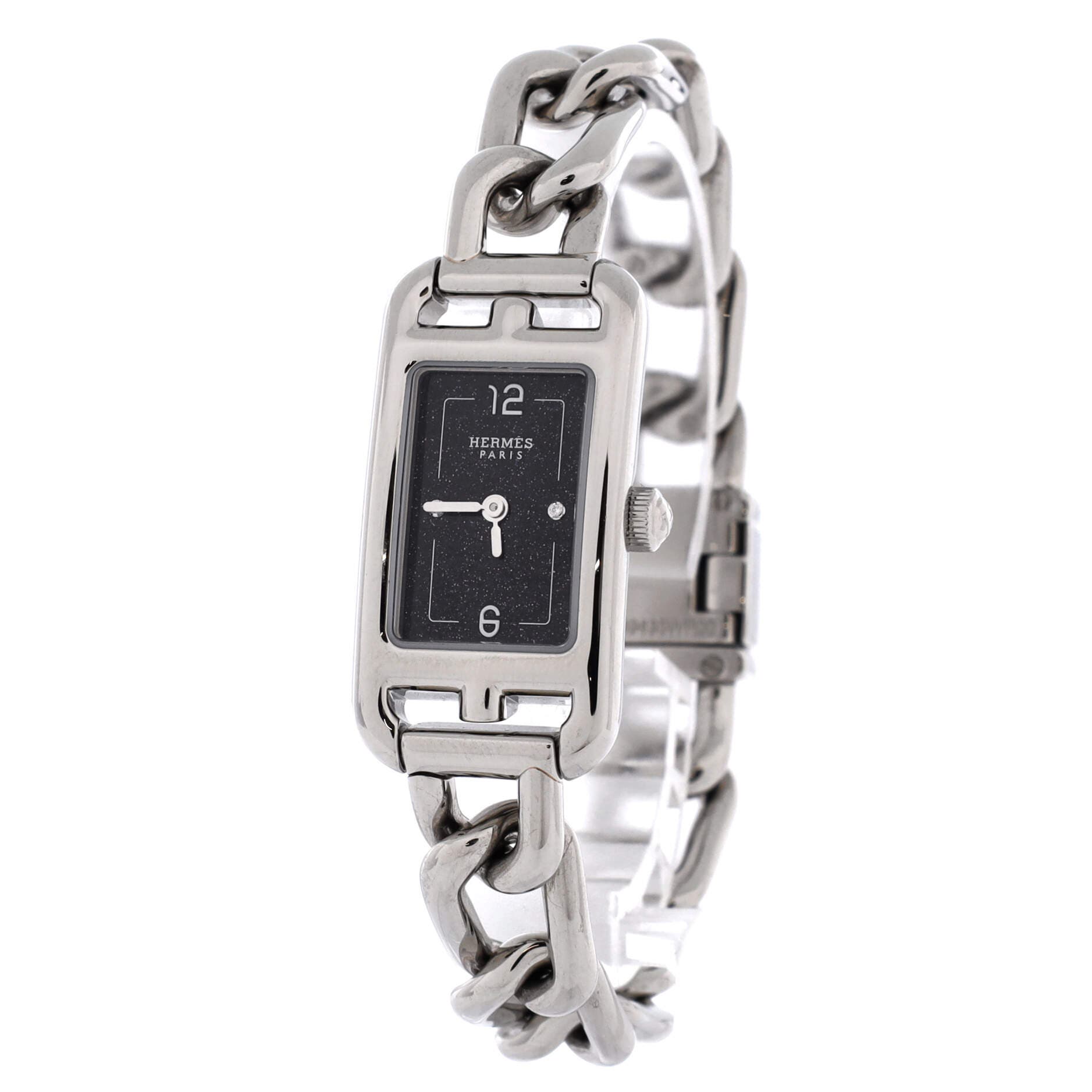 Nantucket Quartz Watch Stainless Steel with Aventurine Dial and Diamond Markers 17, Alternate, color, Metallic Silver