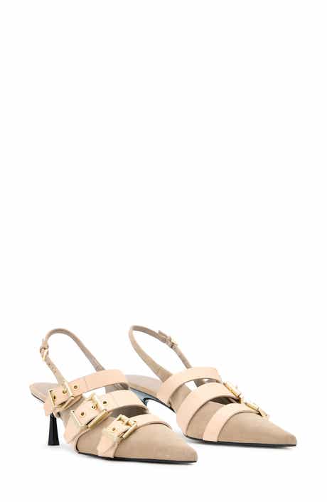 AllSaints Vivian Slingback Pointed Toe Pump