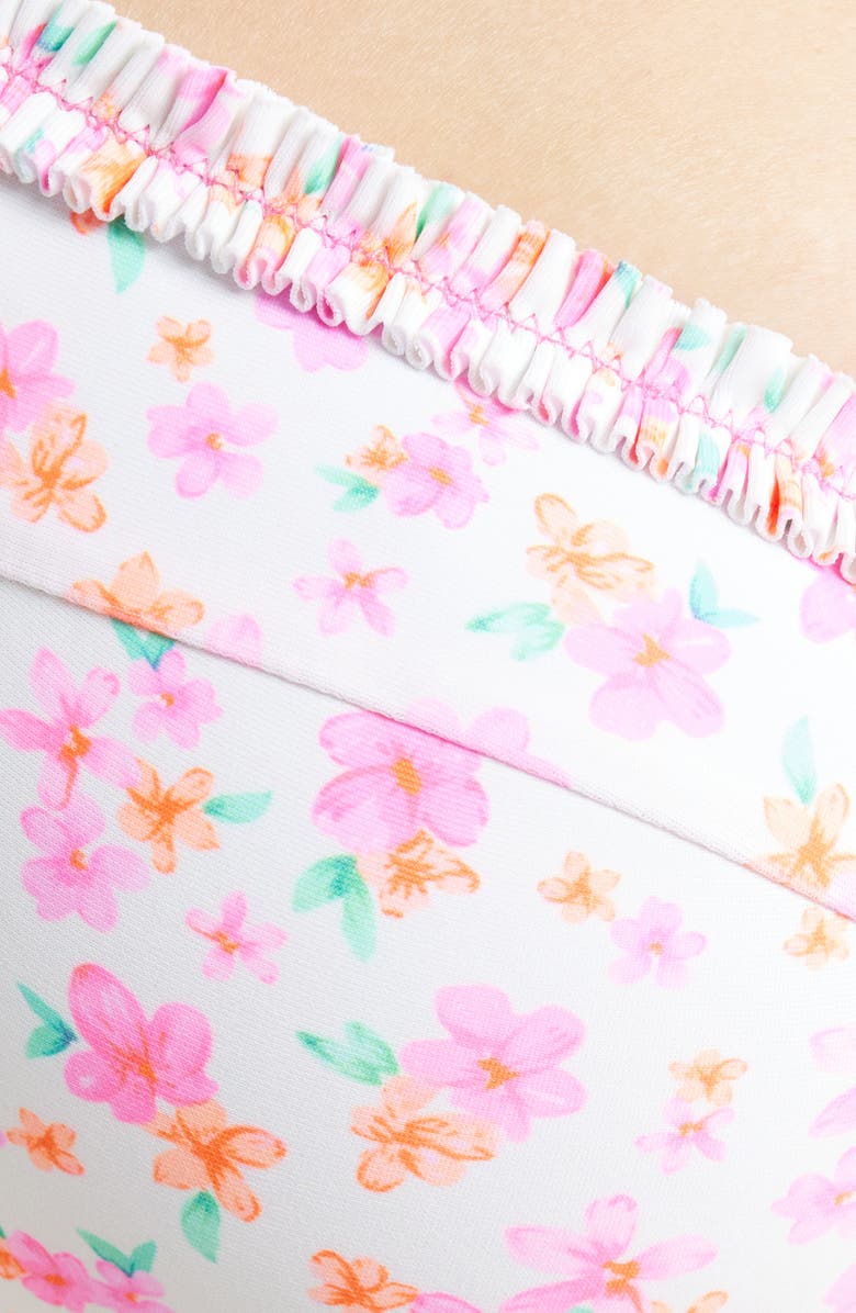 Kulani Kinis Ruffle Underwire Bikini Top, Alternate, color, Flamingo Flora