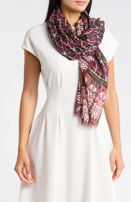 Ikat Print Scarf