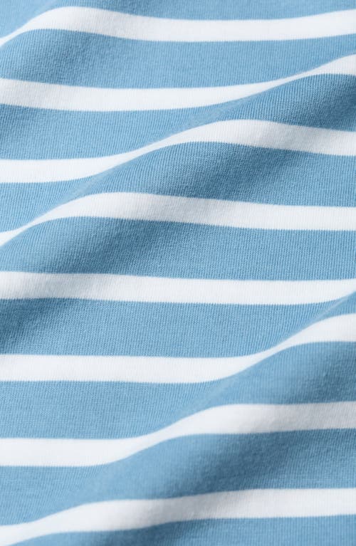 Seasalt Cornwall Sailor Stripe Organic Cotton Top In Multi